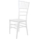 White |#| White Resin Chiavari Chair