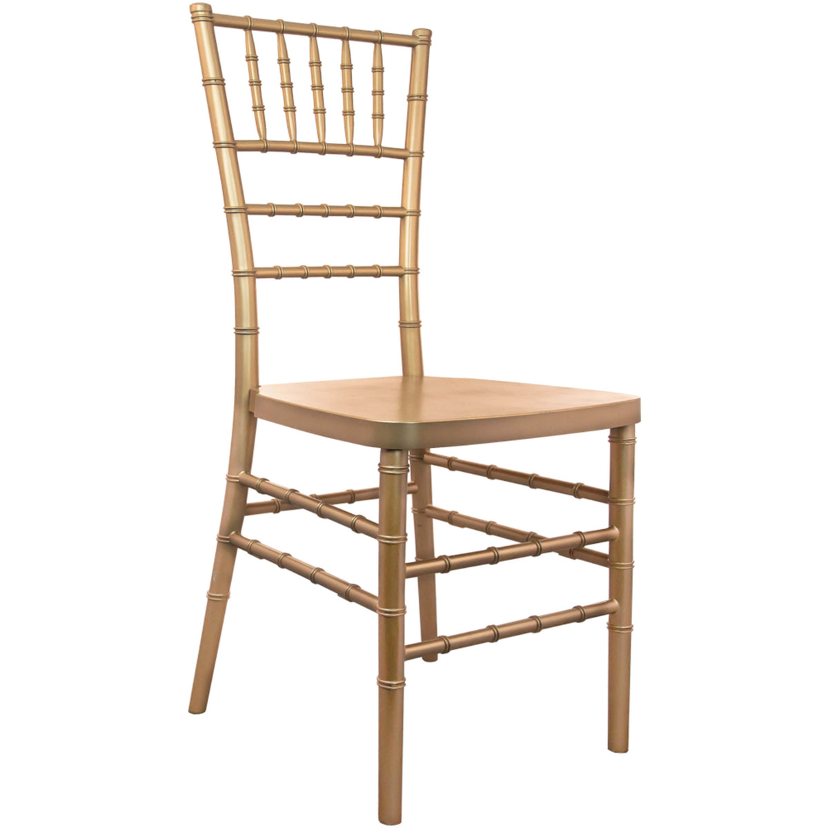 Gold |#| Gold Resin Chiavari Chair