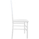 White |#| White Resin Chiavari Chair