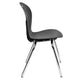 Black |#| Comfort Molded Black Student Stack Chair-Classroom Chair for Middle-High-Adults