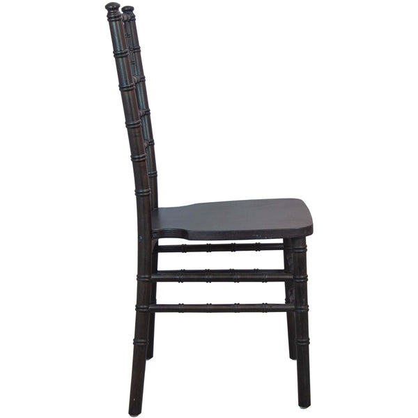 Coffee |#| Coffee Wood Chiavari Chair