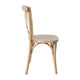 Natural White Grain |#| Natural With White Grain X-Back Chair