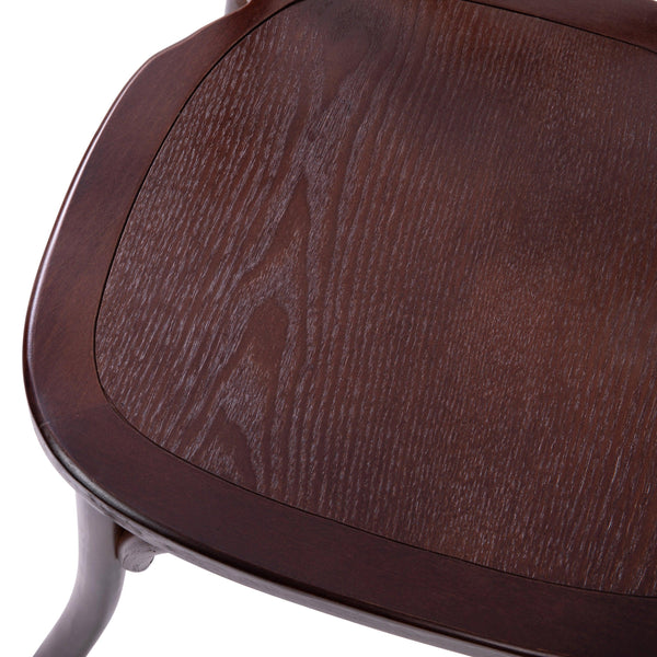 Walnut |#| Walnut X-Back Chair