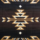 Brown,6' x 9' |#| Southwestern Style Area Rug in Shades of Brown, Beige, and Black - 6' x 9'