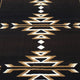 Brown,3' x 16' |#| Southwestern Style Area Rug in Shades of Brown, Beige, and Black - 3' x 16'