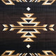 Brown,4' x 5' |#| Southwestern Style Area Rug in Shades of Brown, Beige, and Black - 4' x 5'