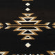 Brown,2' x 7' |#| Southwestern Style Area Rug in Shades of Brown, Beige, and Black - 2' x 7'