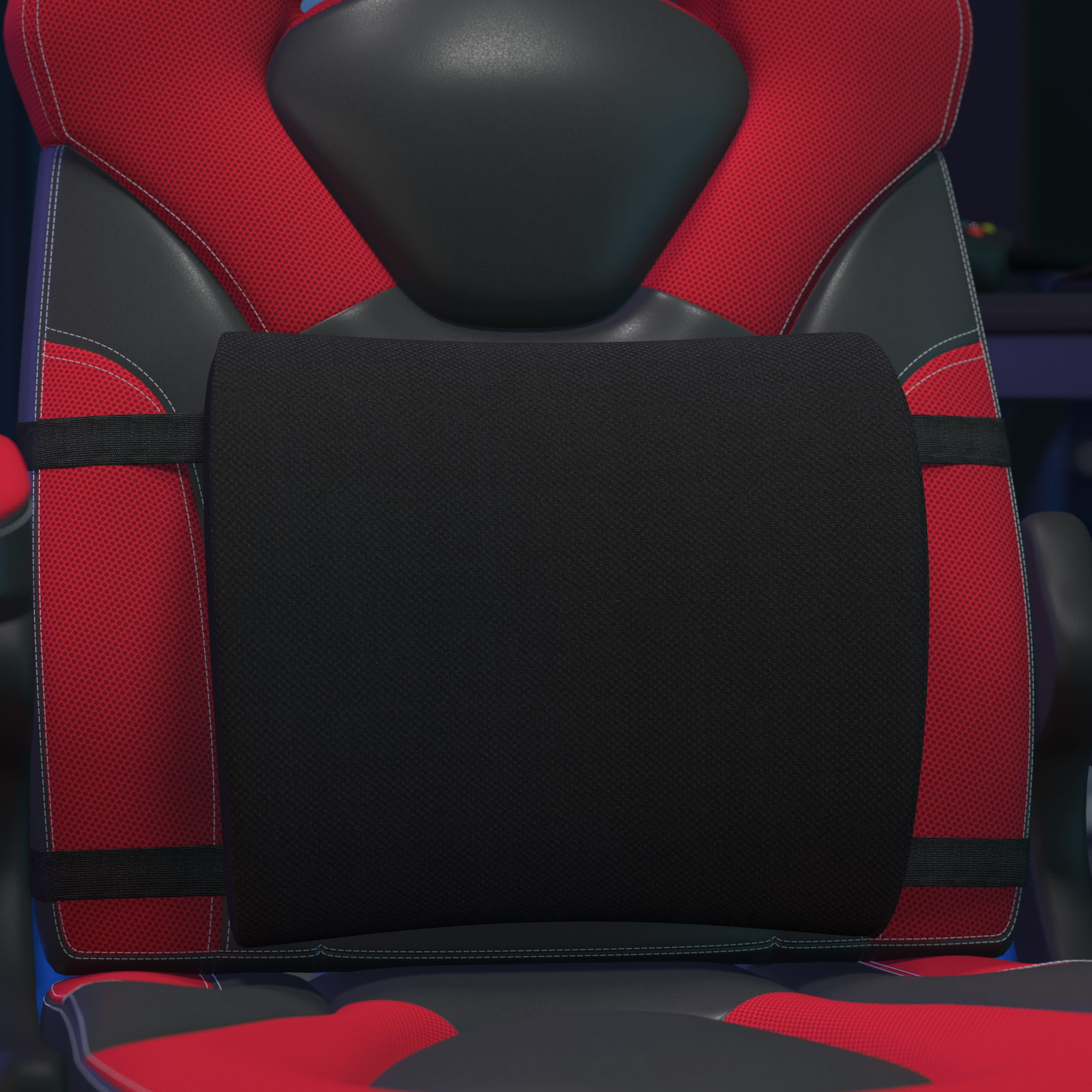 Gaming chair best sale lumbar support pillow