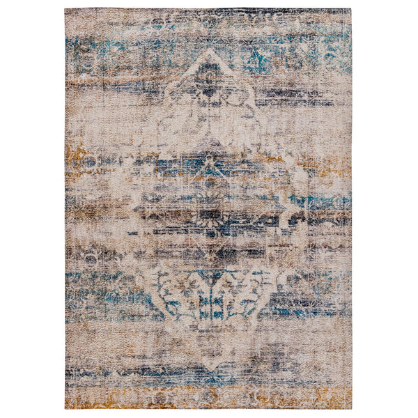 Blue,8' x 10' |#| 8' x 10' Multicolor Distressed Artisan Old English Style Traditional Rug