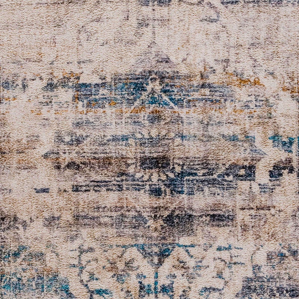 Blue,8' x 10' |#| 8' x 10' Multicolor Distressed Artisan Old English Style Traditional Rug