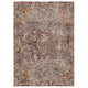 Red,8' x 10' |#| 8' x 10' Multicolor Distressed Artisan Old English Style Traditional Rug