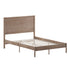 Asher Solid Wood Platform Bed with Wooden Slats and Headboard, No Box Spring Needed