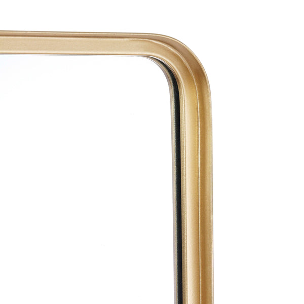 Gold,30"W x 40"L |#| Large Rectangular Accent Mirror with 2 Inch Deep Frame in Gold - 30" x 40"