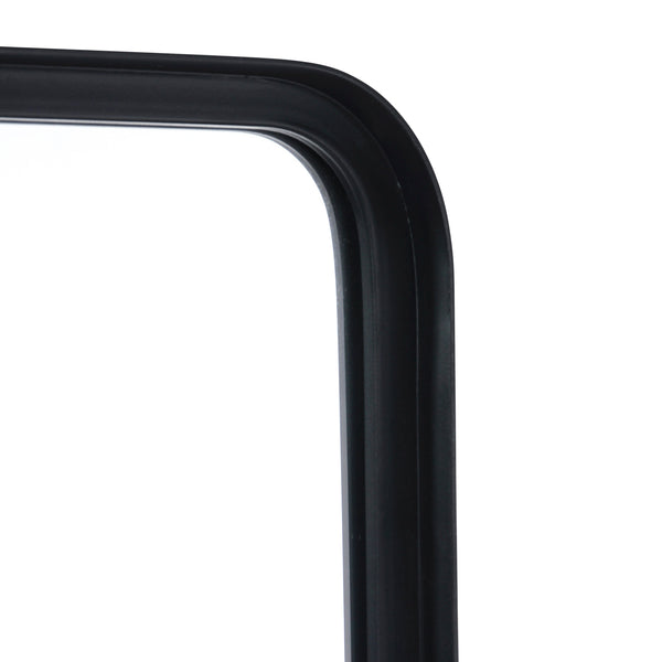 Black,30"W x 40"L |#| Large Rectangular Accent Mirror with 2 Inch Deep Frame in Black - 30" x 40"