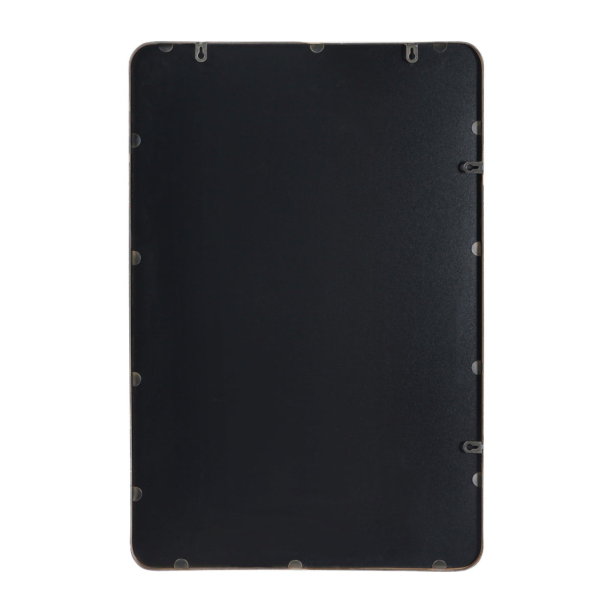 Gold,24"W x 36"L |#| Large Rectangular Accent Mirror with 2 Inch Deep Frame in Gold - 24" x 36"