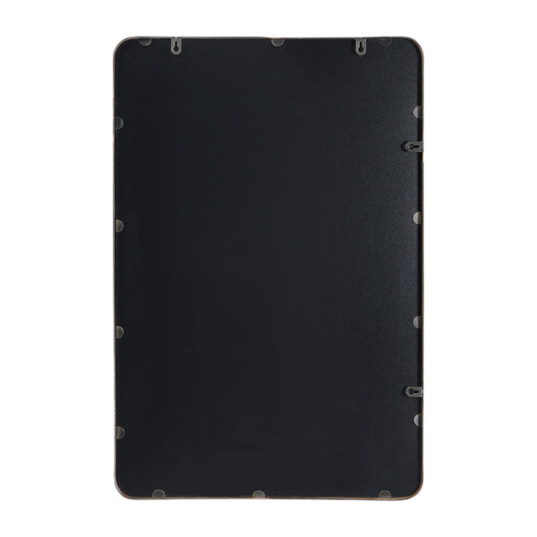 Gold,24"W x 36"L |#| Large Rectangular Accent Mirror with 2 Inch Deep Frame in Gold - 24" x 36"