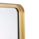 Gold,24"W x 36"L |#| Large Rectangular Accent Mirror with 2 Inch Deep Frame in Gold - 24" x 36"