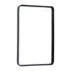 Black,24"W x 36"L |#| Large Rectangular Accent Mirror with 2 Inch Deep Frame in Black - 24" x 36"