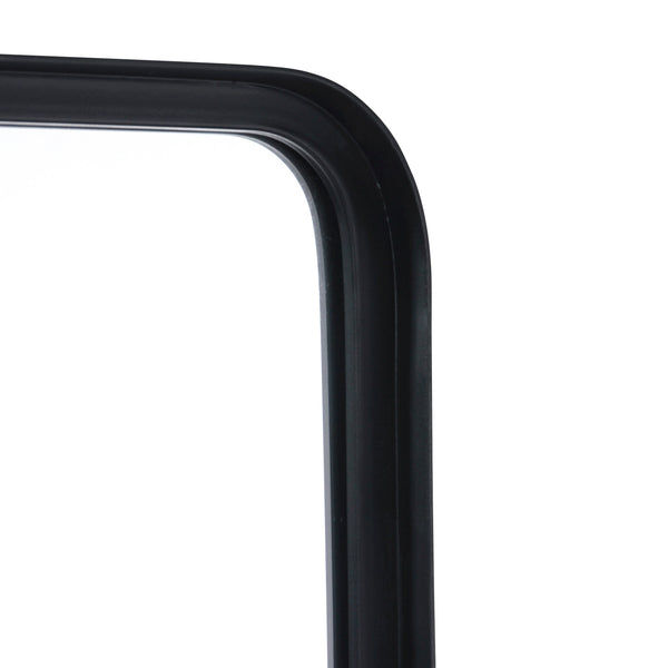 Black,24"W x 36"L |#| Large Rectangular Accent Mirror with 2 Inch Deep Frame in Black - 24" x 36"
