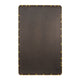 Gold,30"W x 48"L |#| Large Rectangular Accent Mirror with 2 Inch Deep Iron Frame in Gold - 48" x 30"