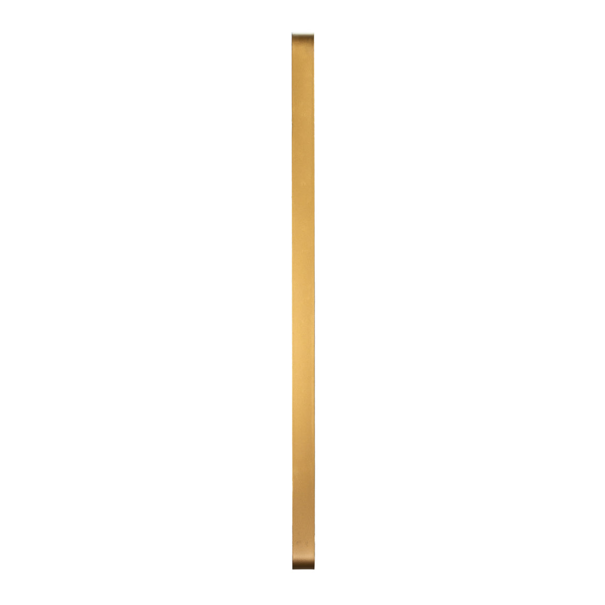 Gold,30"W x 48"L |#| Large Rectangular Accent Mirror with 2 Inch Deep Iron Frame in Gold - 48" x 30"