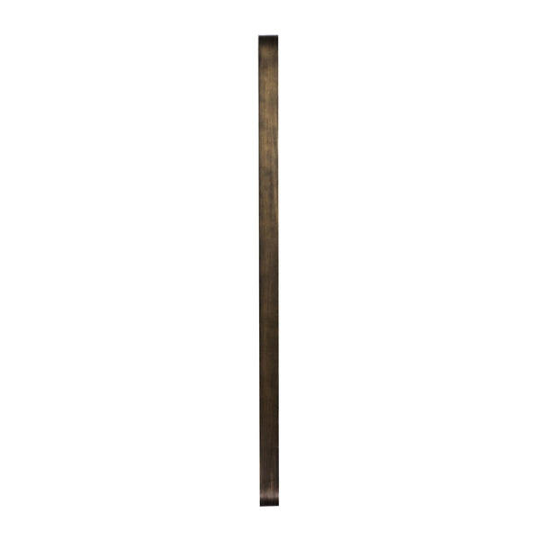 Bronze,30"W x 48"L |#| Large Rectangular Accent Mirror with 2 Inch Deep Iron Frame in Brnze - 48" x 30"