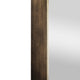 Bronze,30"W x 48"L |#| Large Rectangular Accent Mirror with 2 Inch Deep Iron Frame in Brnze - 48" x 30"