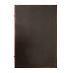 Mahogany |#| Wooden Jersey Display Case with Foam Board and Keyed Lock in Mahogany-24x36