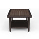 Tan Cushions/Brown Frame |#| 4pc Outdoor Rattan Patio Conversation Set with All-Weather Cushions - BRN/Tan