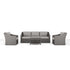 Bedford 4-Piece Indoor-Outdoor Conversation Set with Patio Sofa, 2 Chairs, and Coffee Table in Rattan Wicker with All-Weather Cushions