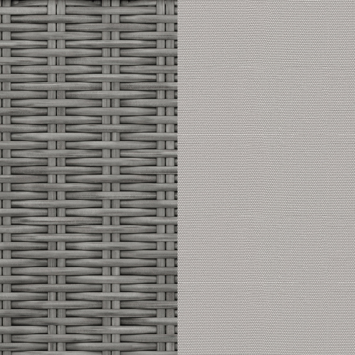 Gray Cushions/Gray Frame |#| Outdoor Rattan Wicker Swivel Chair with All-Weather Cushions - Gray/Gray