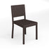 Bedford Indoor-Outdoor Stackable Patio Dining Chair in Rattan Wicker