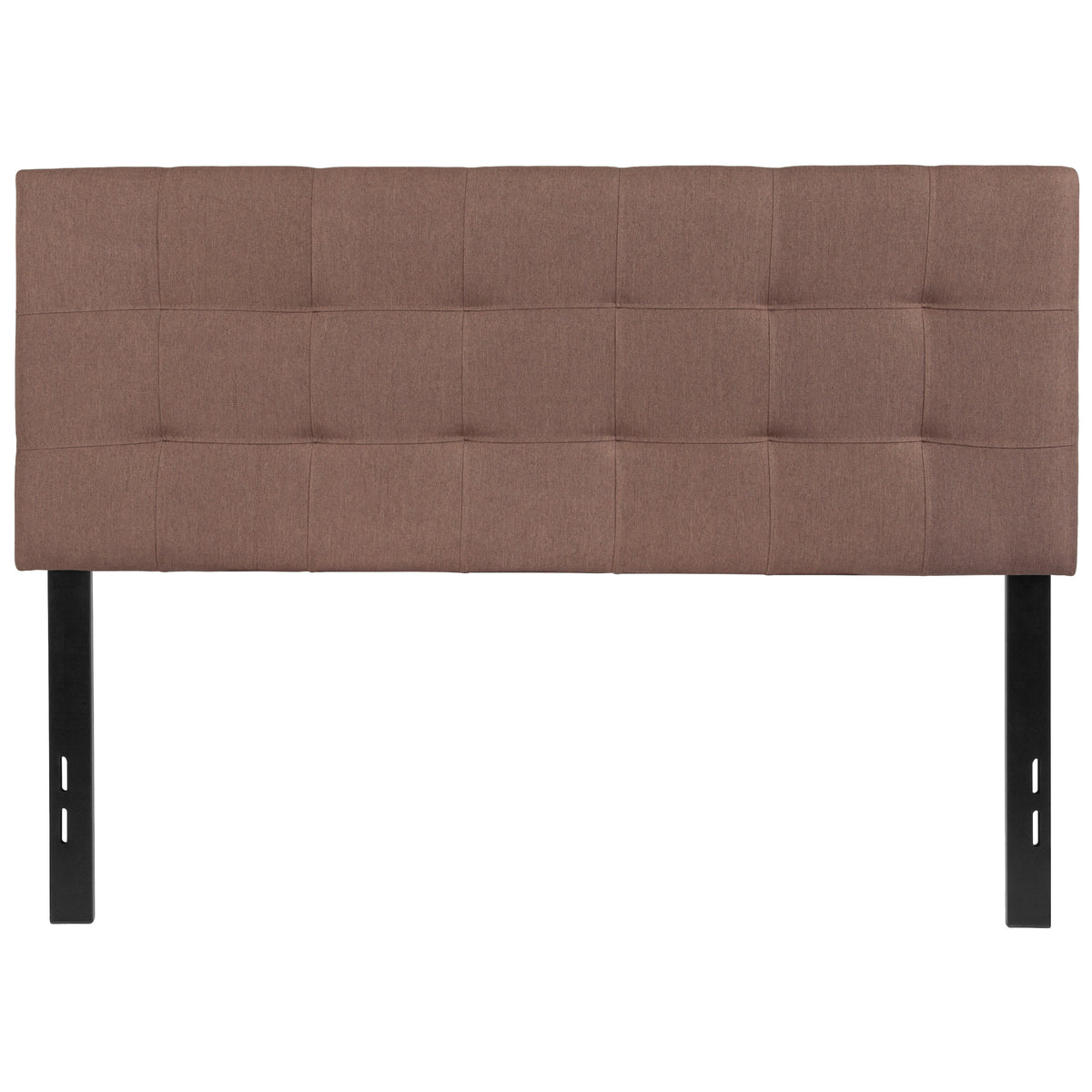 Camel,Full |#| Quilted Tufted Upholstered Full Size Headboard in Camel Fabric