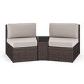  Tan Cushions/Brown Frame