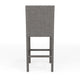 Gray |#| 2PK Outdoor Rattan Wicker Bar Stools - Gray