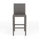 Gray |#| 2PK Outdoor Rattan Wicker Bar Stools - Gray