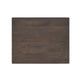 Dark Brown Top/Black Base |#| Commercial 24x30 DK Brown Wood Tabletop-18" RD Black Cast Iron Base