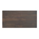 Dark Brown Top/Black Base,60"L x 30"W |#| Commercial 30x60 DK Brown Wood Tabletop and 22x22 Bar Height BK Cast Iron X Base
