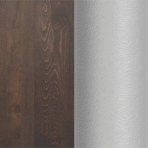 Natural Top/Silver Base,60"L x 30"W |#| Commercial 30x60 Natural Wood Tabletop and 22x22 Silver Cast Iron X Base