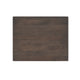 Dark Brown Top/Black Base,30"L x 24"W |#| Commercial 24x30 DK Brown Wood Tabletop and 22x22 Black Cast Iron X Base