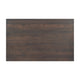 Dark Brown Top/Black Base |#| Commercial 30x48 DK BN Wood Tabletop-5x22 Table Height Black Cast Iron T Bases