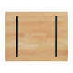 Natural,24"W x 30"L |#| 24x30 Commercial Solid Wood Tabletop with Support Bars for Indoor Use-Natural