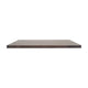 Dark Brown |#| 36x36 Commercial Solid Wood Tabletop with Support Bars for Indoor Use-Dark Brown