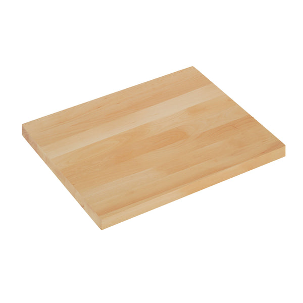 Natural,24"W x 30"L |#| 24x30 Commercial Solid Wood Tabletop with Support Bars for Indoor Use-Natural