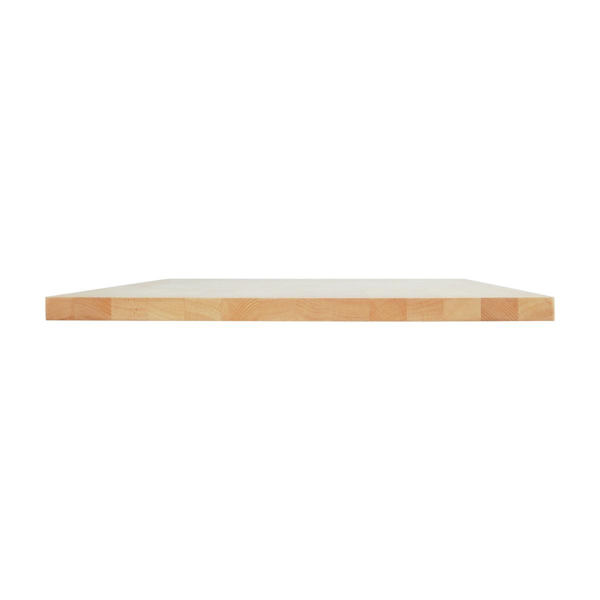 Natural,30"W x 48"L |#| 30x48 Commercial Solid Wood Tabletop with Support Bars for Indoor Use-Natural