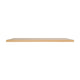 Natural,30"W x 48"L |#| 30x48 Commercial Solid Wood Tabletop with Support Bars for Indoor Use-Natural
