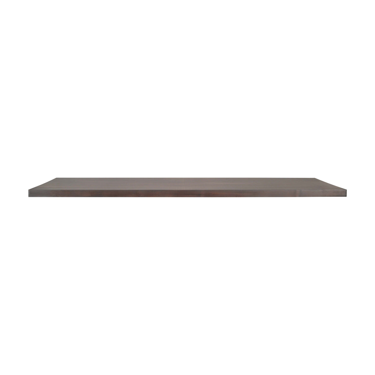 Dark Brown,30"W x 60"L |#| 30x60 Commercial Solid Wood Tabletop with Support Bars for Indoor Use-Dark Brown