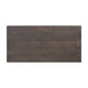 Dark Brown,30"W x 60"L |#| 30x60 Commercial Solid Wood Tabletop with Support Bars for Indoor Use-Dark Brown