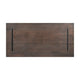 Dark Brown,30"W x 60"L |#| 30x60 Commercial Solid Wood Tabletop with Support Bars for Indoor Use-Dark Brown