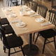 Natural,30"W x 60"L |#| 30x60 Commercial Solid Wood Tabletop with Support Bars for Indoor Use-Natural